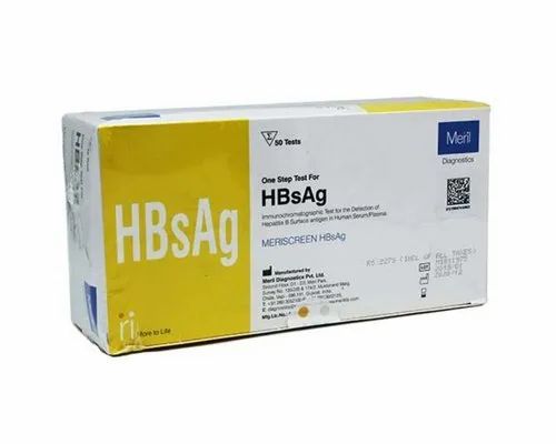 MERISCREEN® HBsAg Rapid Test (50T) – Hepatitis B Screening