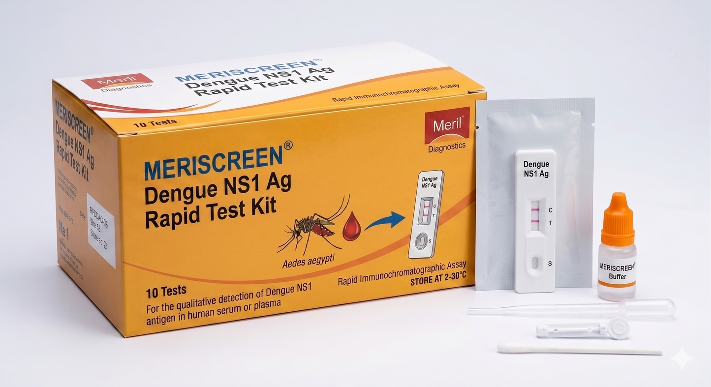 MERISCREEN® Dengue NS1 Ag Rapid Test Kit (10T)