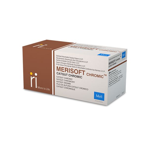 Meril Merisoft chromic catgut absorbable suture