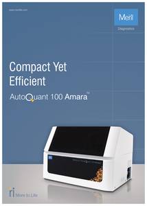 Merilyzer AutoQuant 100 Amara — Fully Automated Biochemistry Analyzer (100 Tests/Hour)