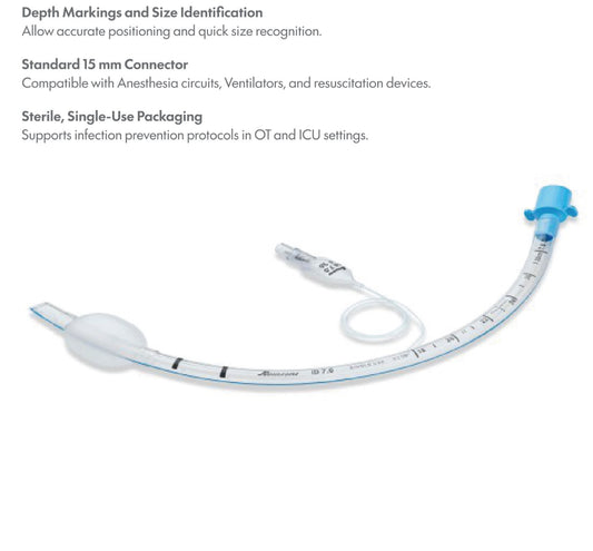 MeroAir CTT Cuffed Tracheal Tube (Box of 100)